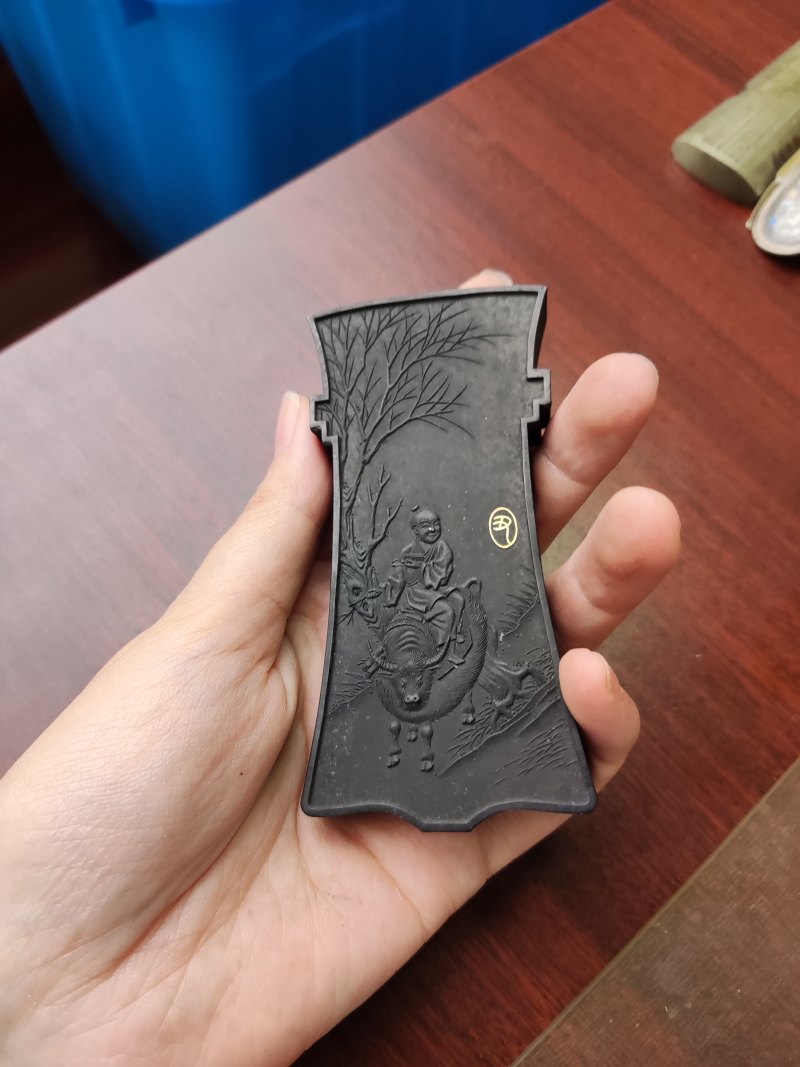 清 胡开文仿古生肖礼墨二盒十二锭 - 图30