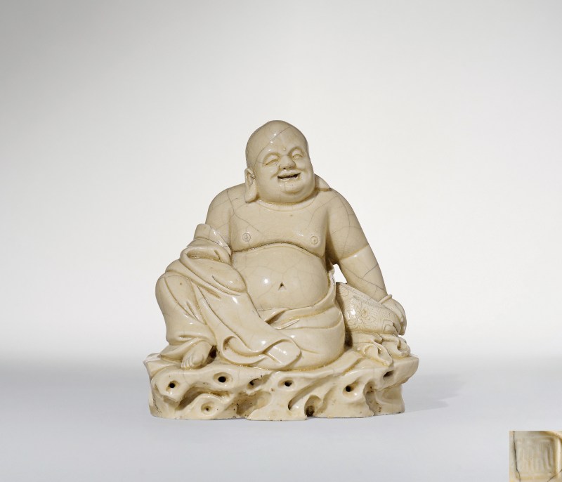十七世纪 德化弥勒佛坐像