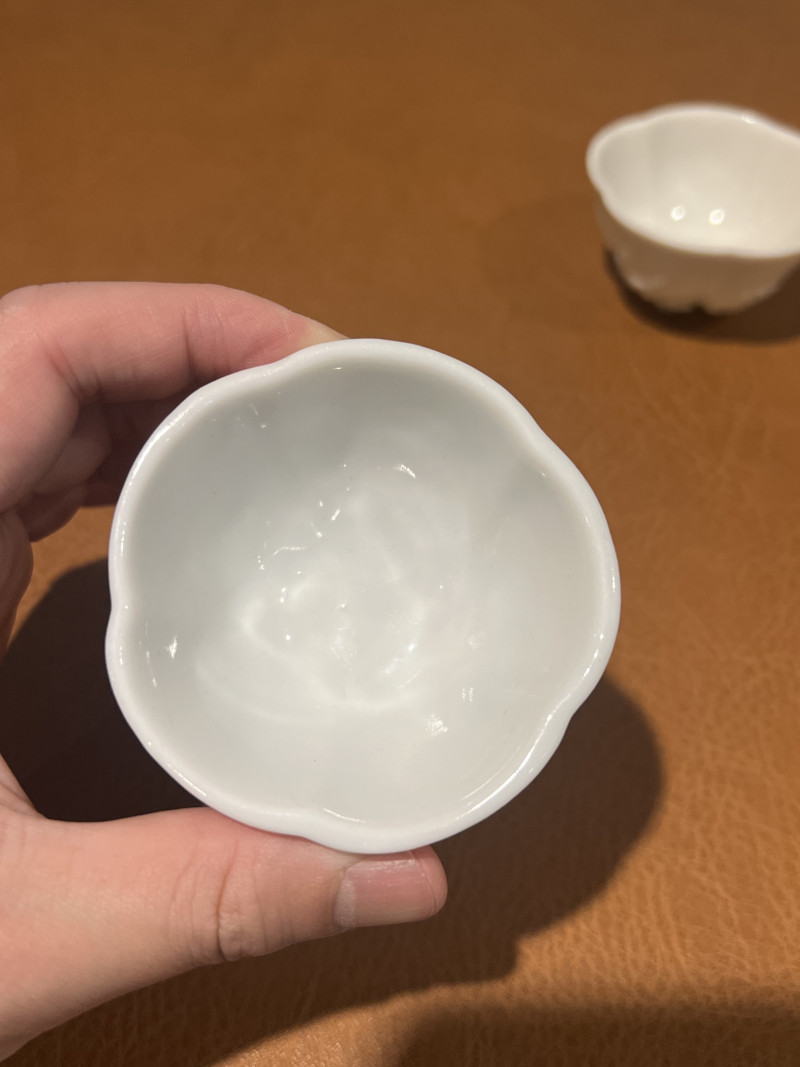 十七世纪 德化梅花杯一对 - 图12