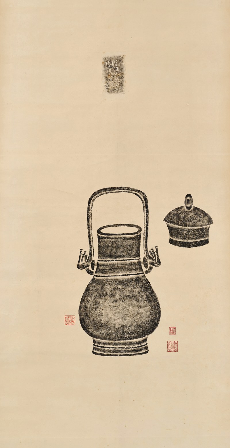 青铜器拓本轴