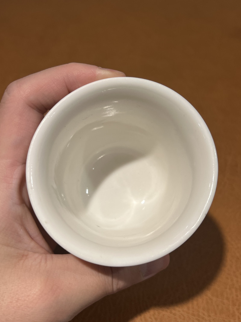 十七世纪 德化模印梅花纹仰钟杯 - 图9