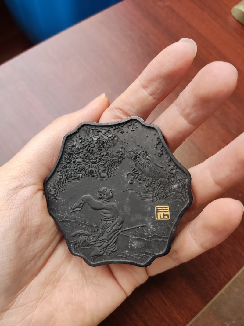 清 胡开文仿古生肖礼墨二盒十二锭 - 图33