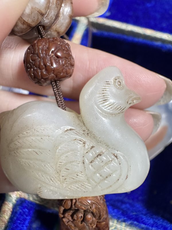 明 玉鹅、玉羊多宝串 - 图10