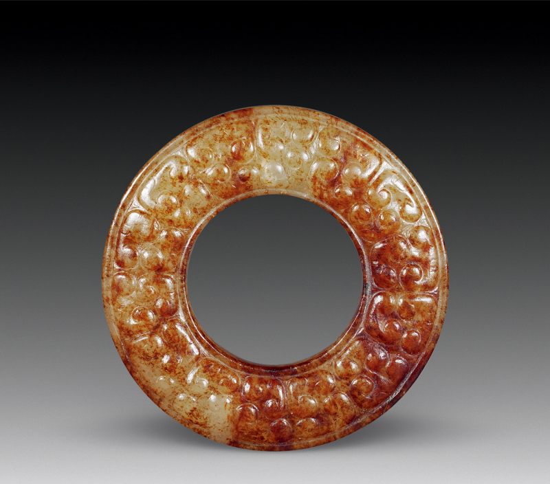 明 玉勾云纹环