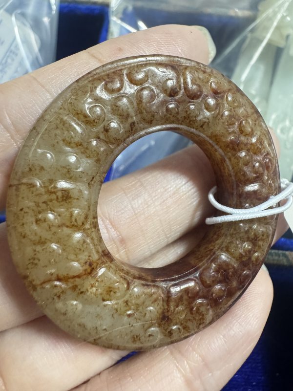 明 玉勾云纹环 - 图4