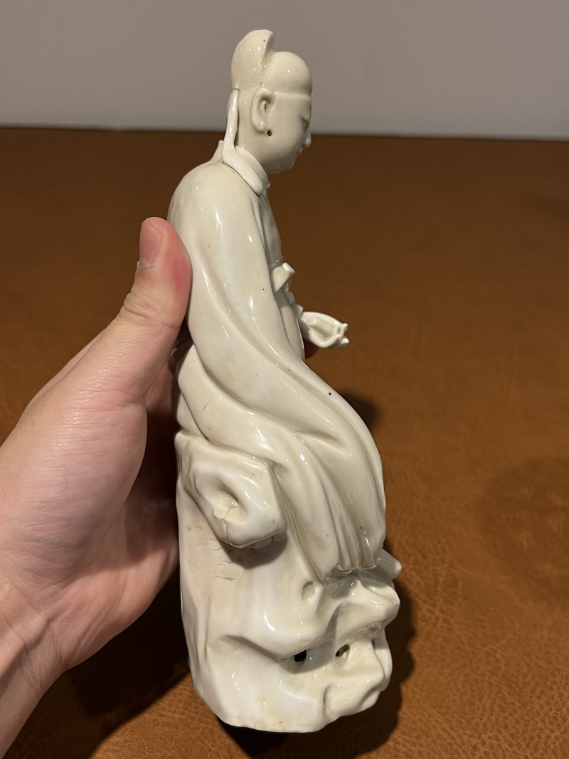 十七世纪 德化文昌帝君坐像 - 图6