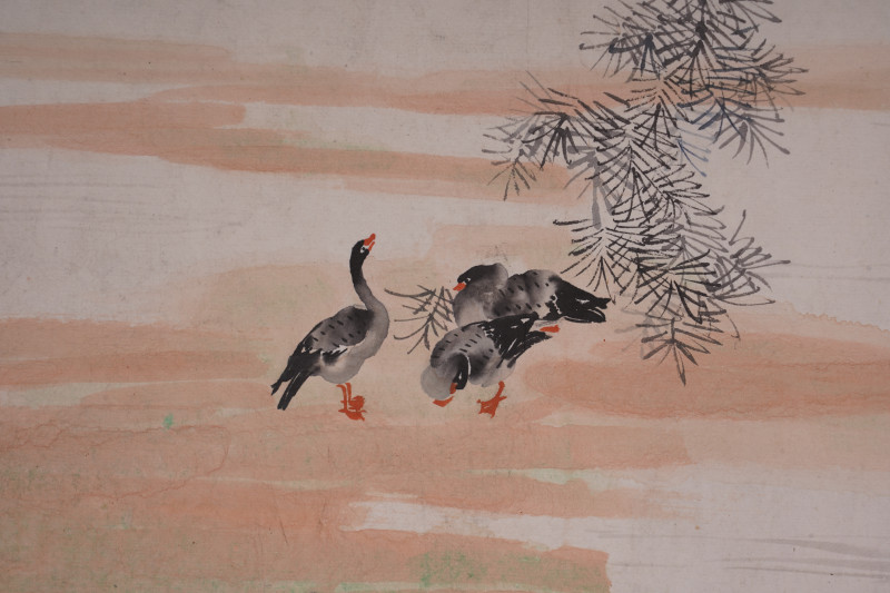 近现代 无 款芦雁册页 - 图3