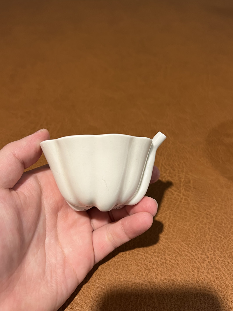 十七世纪 德化荷蟹吸杯 - 图3