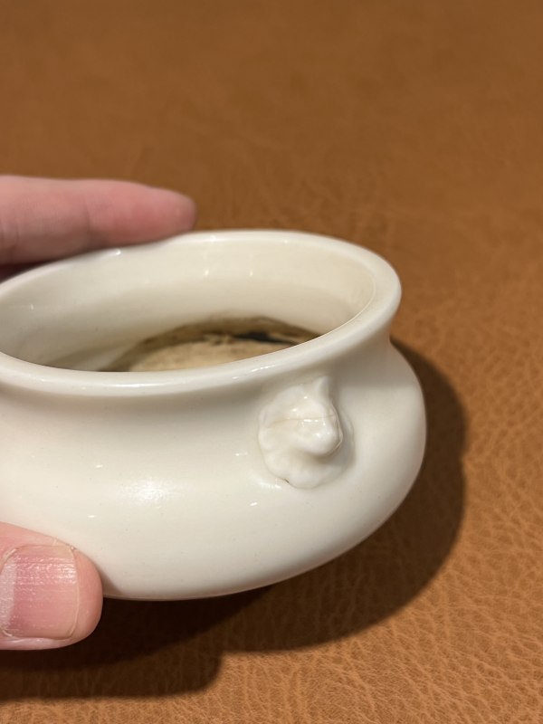 十七世纪 德化狮耳小炉 - 图6
