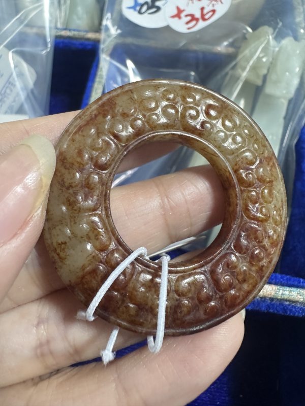 明 玉勾云纹环 - 图7