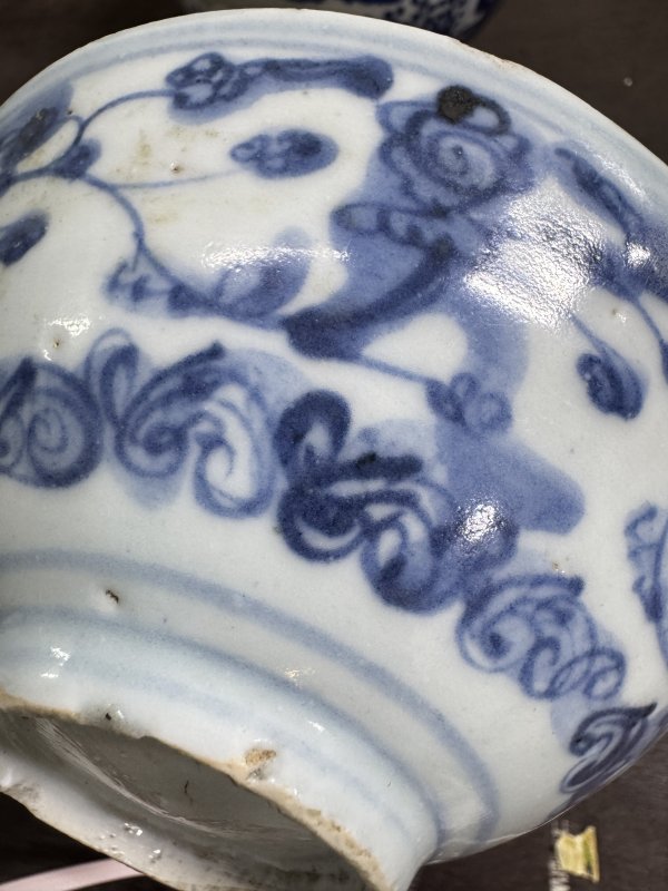 明 青花花卉纹碗 - 图6