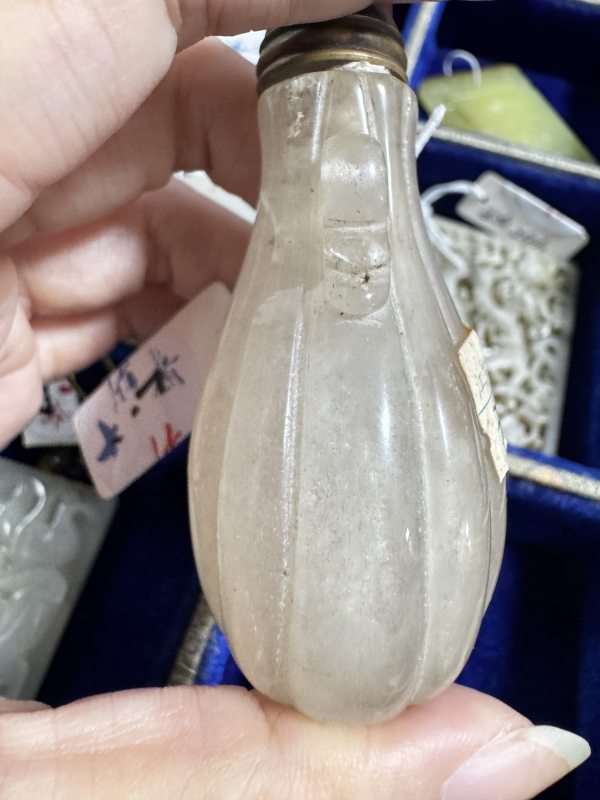 清 水晶烟壶 - 图5