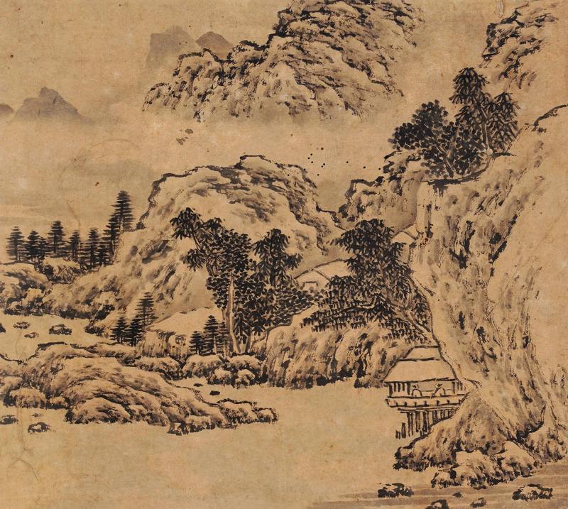 清 无款 山水册页