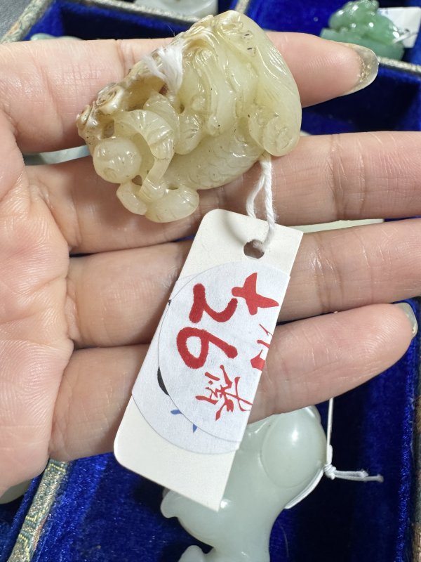 清 玉独占鳌头 - 图2