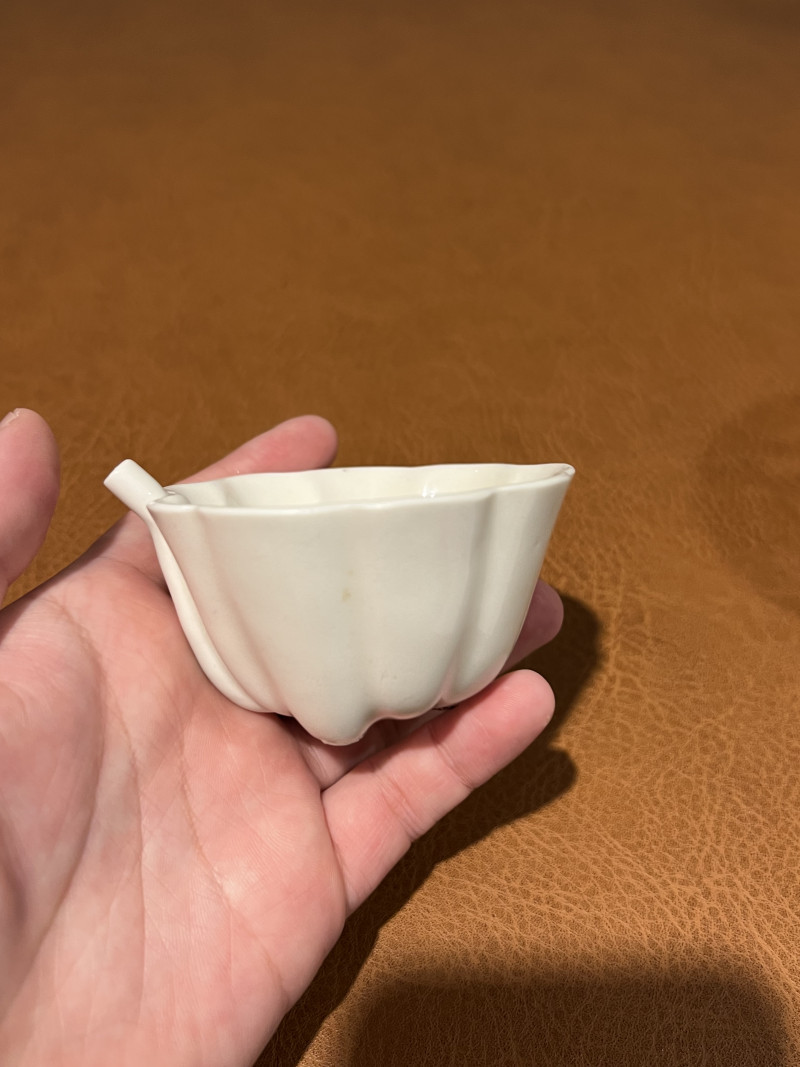 十七世纪 德化荷蟹吸杯 - 图5