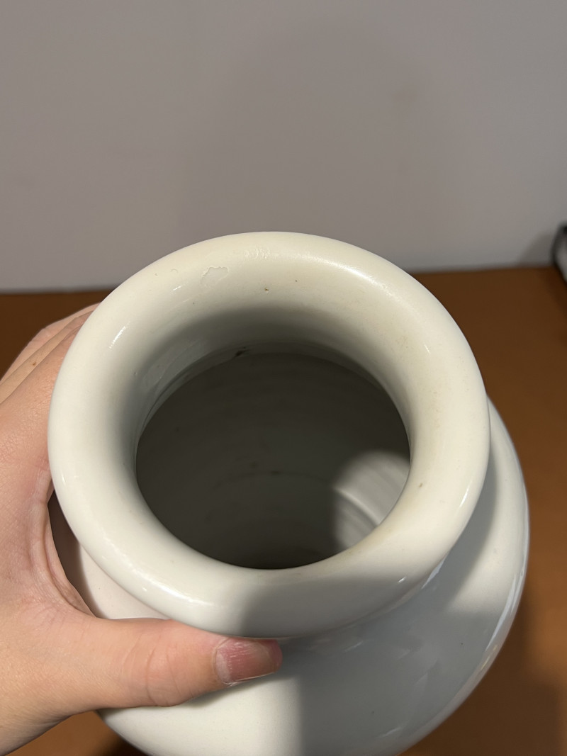 十七世纪 德化刻牡丹纹筒瓶 - 图11