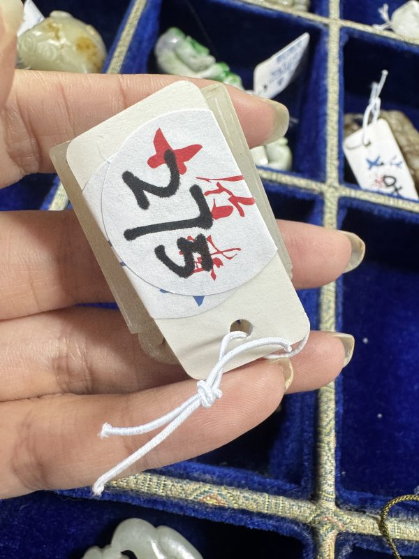 清 玉龙首山水诗文牌 - 图2