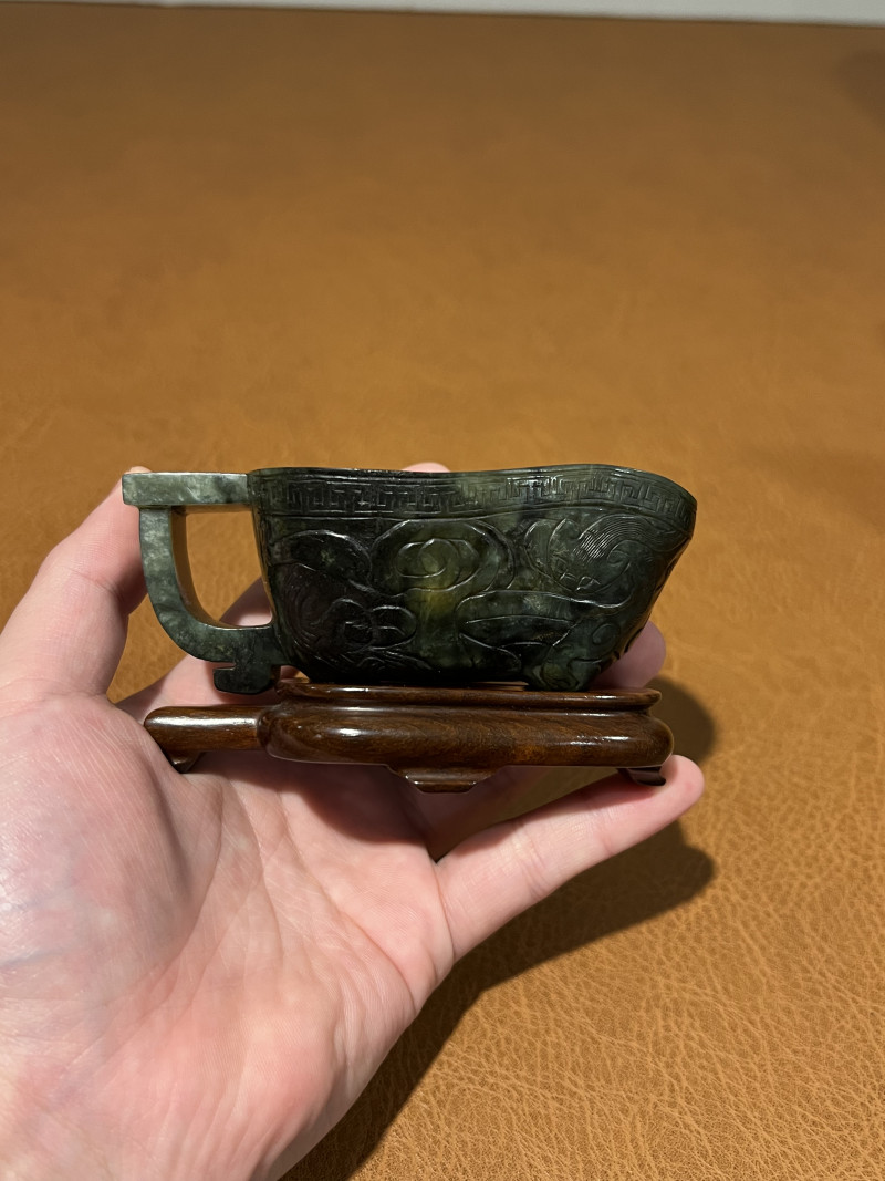 明 青玉匣杯 - 图2