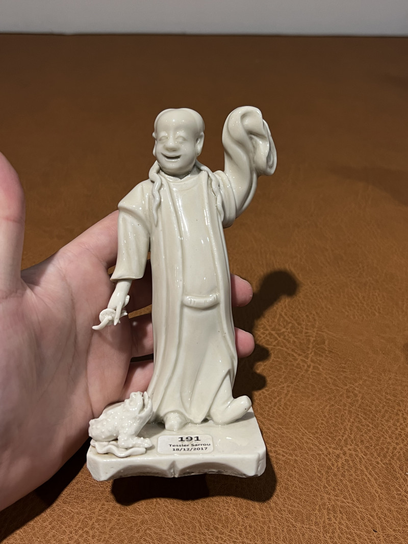 十七世纪 德化刘海戏金蟾立像 - 图3