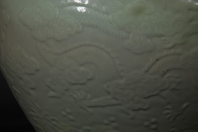 清雍正  江崖海水云龙纹画杠 - 图7
