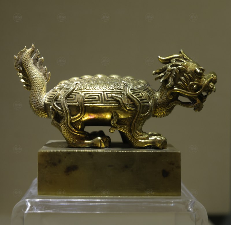 清嘉庆（公元1796—1821年） 御赐“和硕智亲王宝”金印