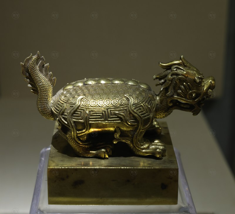 清嘉庆（公元1796—1821年） 御赐“和硕智亲王宝”金印 - 图2