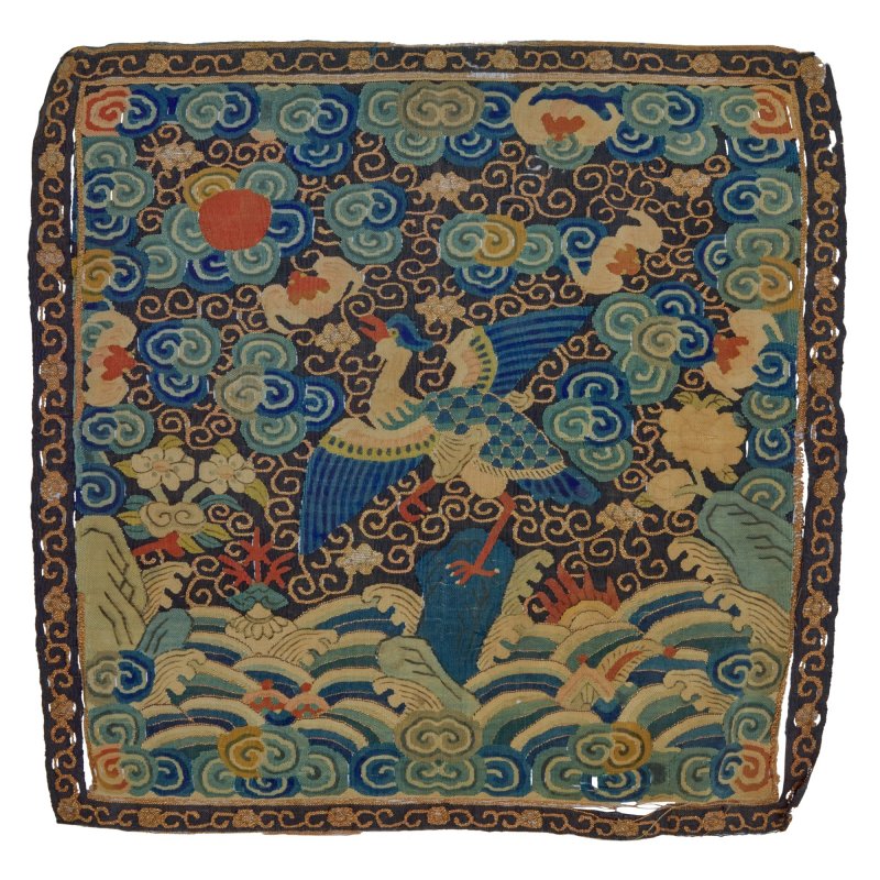清十九世紀 刺繡片一組三件 - 图4