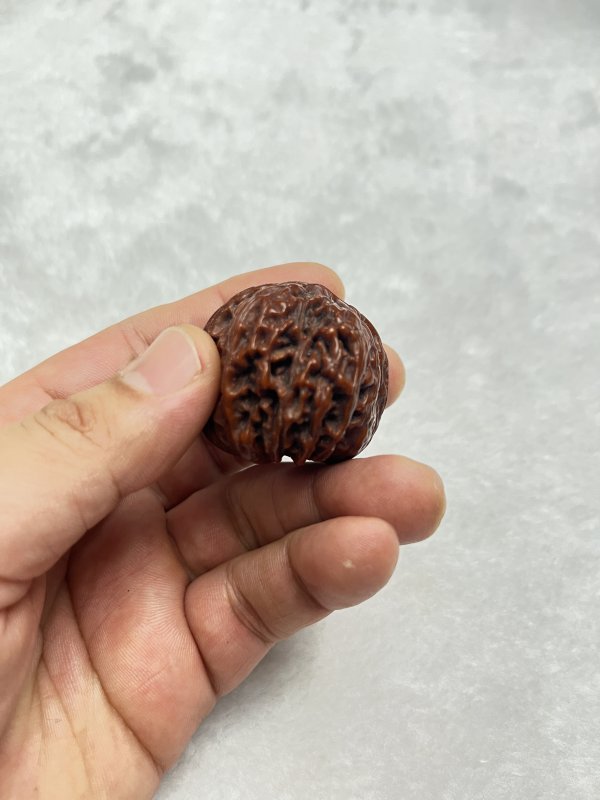 闷尖核桃手捻一对 - 图9