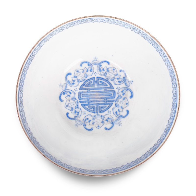 二十世紀 粉彩薄胎花鳥紋盌 | A FAMILLE-ROSE 'EGG-SHELL' BOWL - 图3