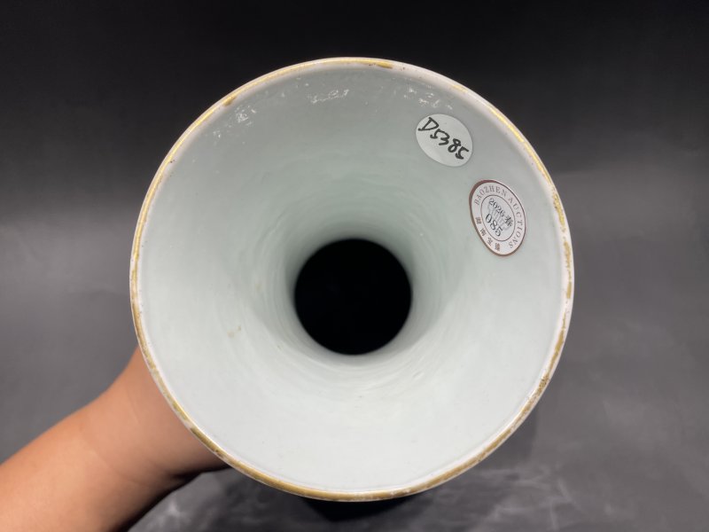 清光绪 粉彩云龙纹赏瓶 - 图11