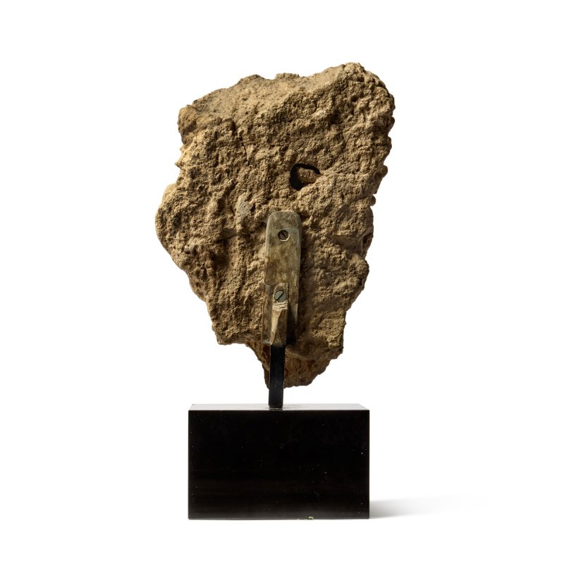A rare stucco head of Buddha, Thailand, Mon Dvaravati, 9th century - 图4