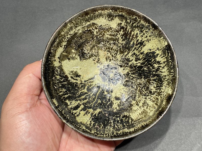 明 襄阴窑耀变黑釉盏 - 图6