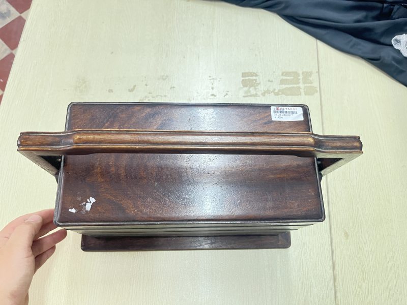 黄花梨提盒 - 图2
