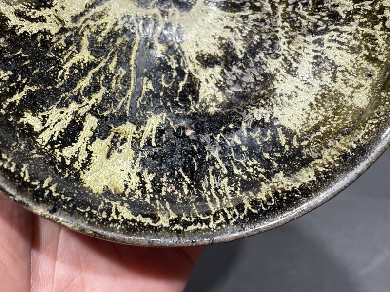 明 襄阴窑耀变黑釉盏 - 图8
