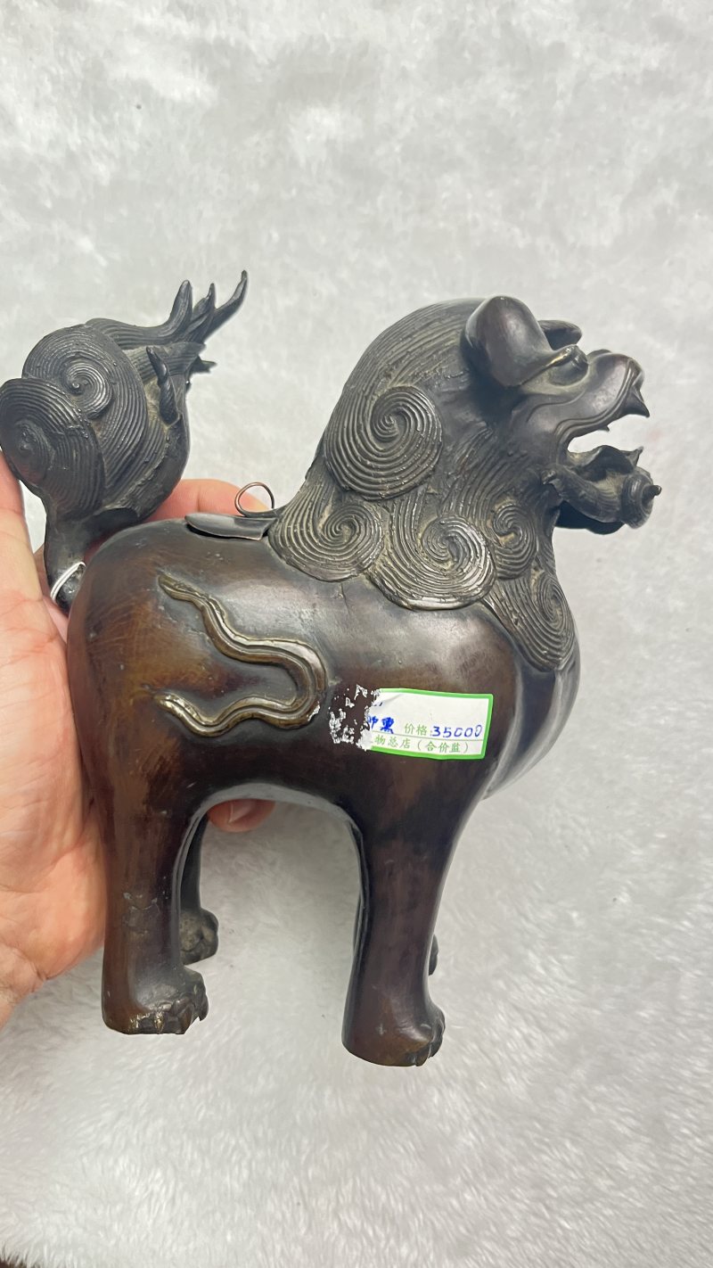 铜狮形薰 - 图2