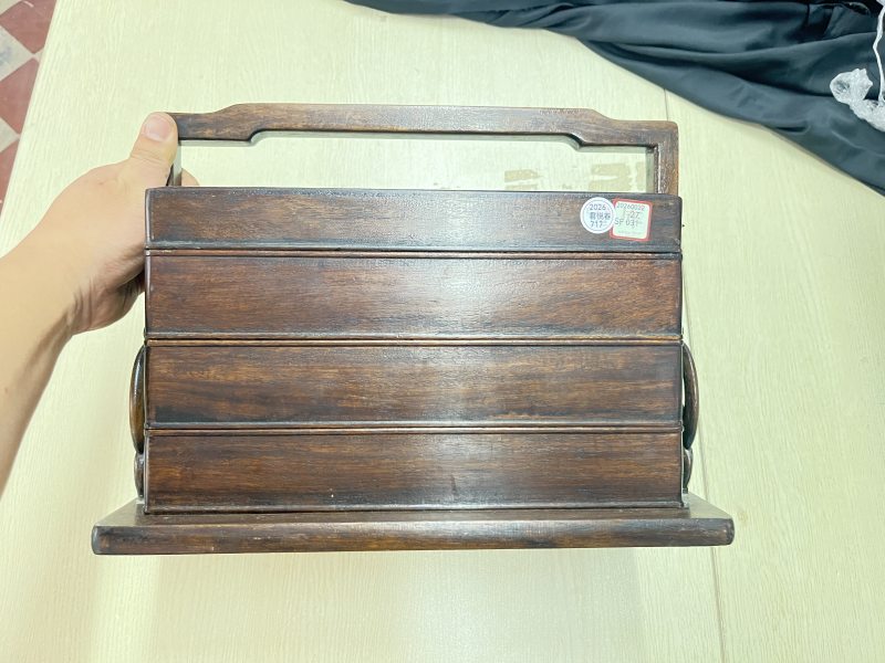 黄花梨提盒 - 图3