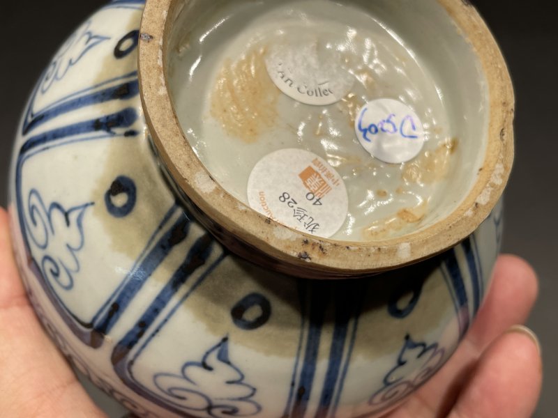 元 青花凤纹玉壶春瓶 - 图12