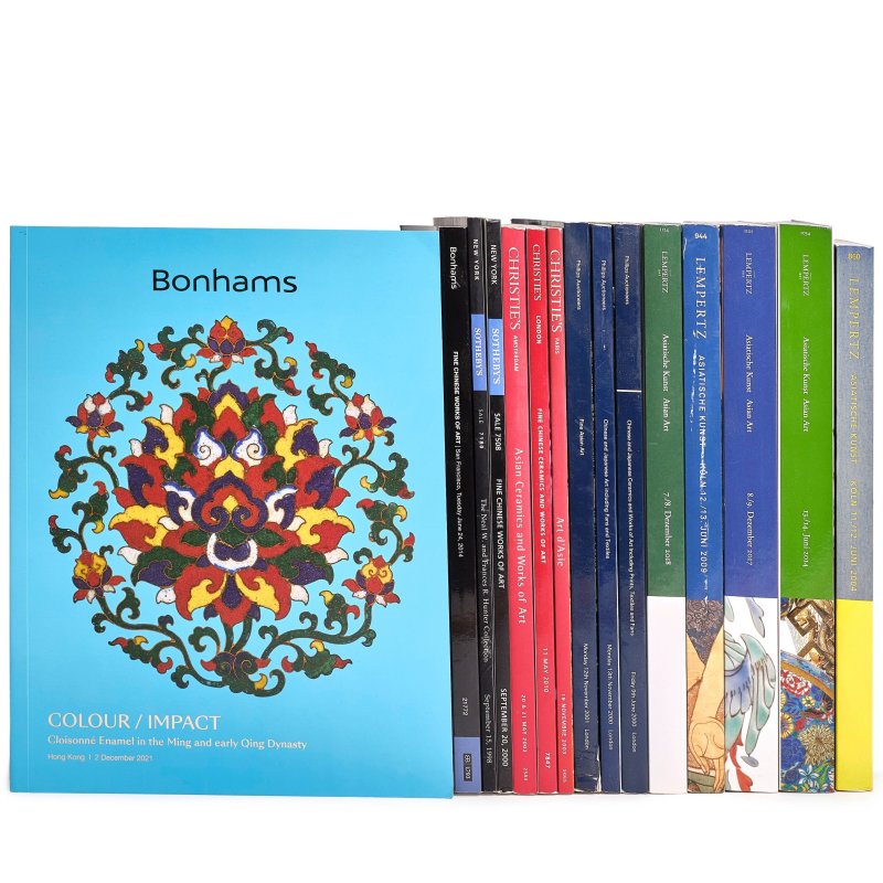 亞洲藝術拍賣圖錄一組六十六本 | A GROUP OF SIXTY-SIX ASIAN ART CATALOGUES
