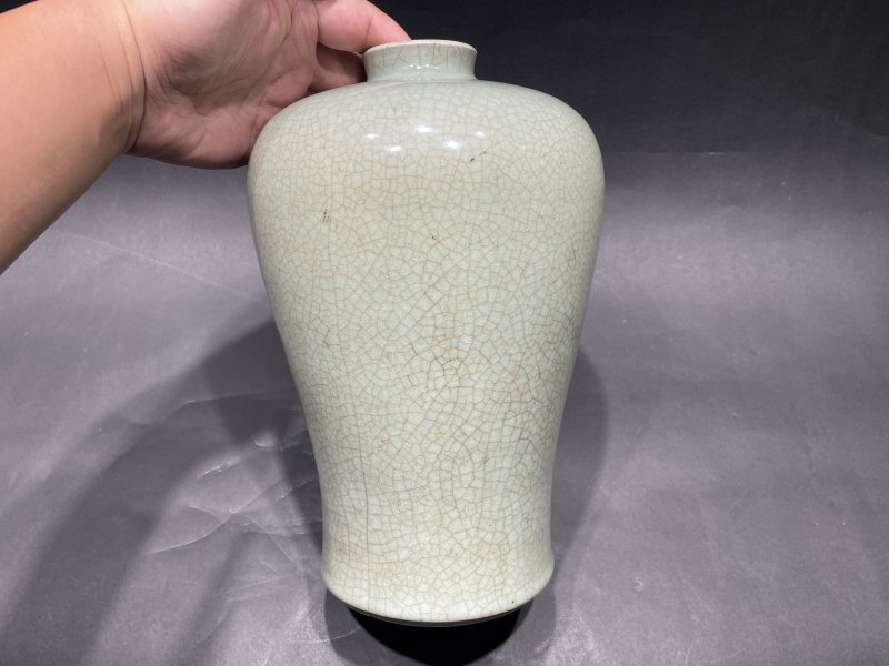 清康熙 仿河南青瓷梅瓶 - 图4