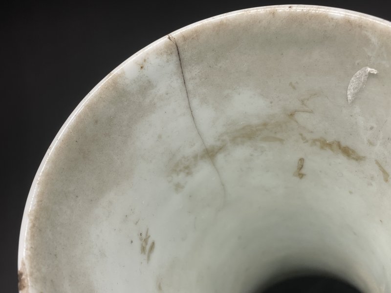 清光绪 青花缠枝莲纹赏瓶 - 图14