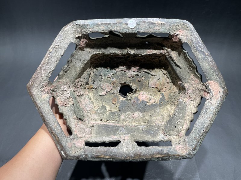 明 铜三拿式阿弥陀佛座像 - 图19