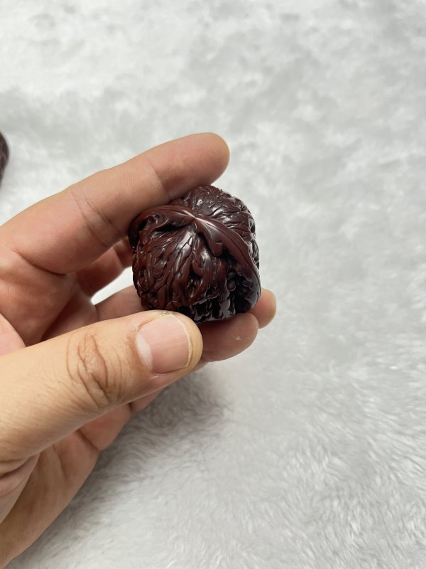 狮子头核桃手捻一对 - 图8
