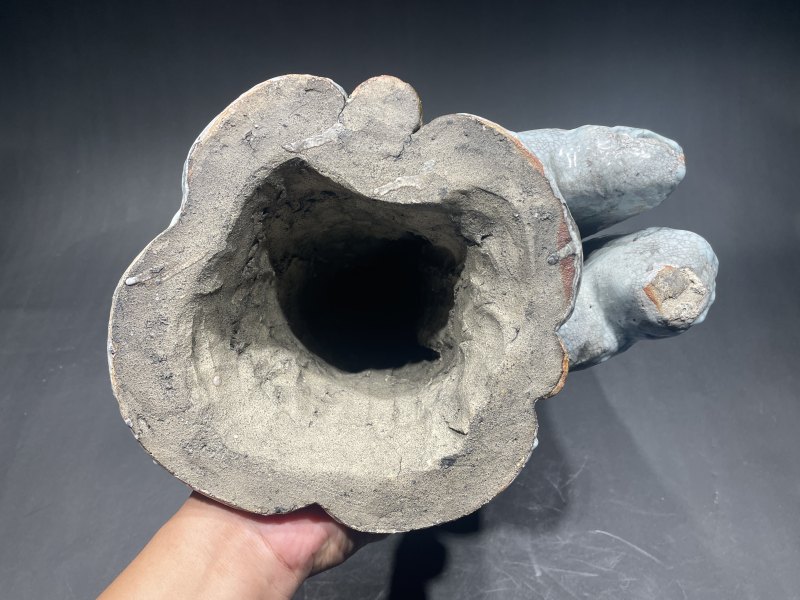 清 石湾窑罗汉瓷塑 - 图16