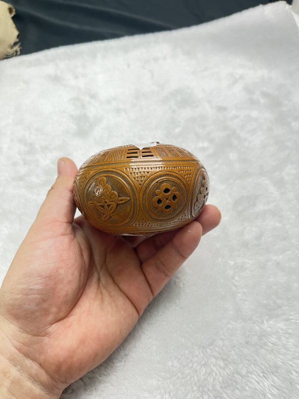 匏制花卉圆形虫具 - 图6