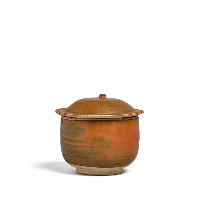 北宋至金 磁州窯醬釉蓋碗 | A CIZHOU-TYPE RUSSET-GLAZED BOWL AND COVER