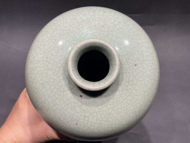 清康熙 仿河南青瓷梅瓶 - 图9