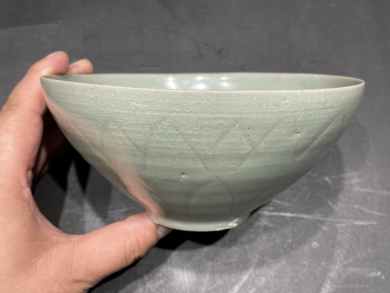明 高丽青瓷碗（带包装） - 图4