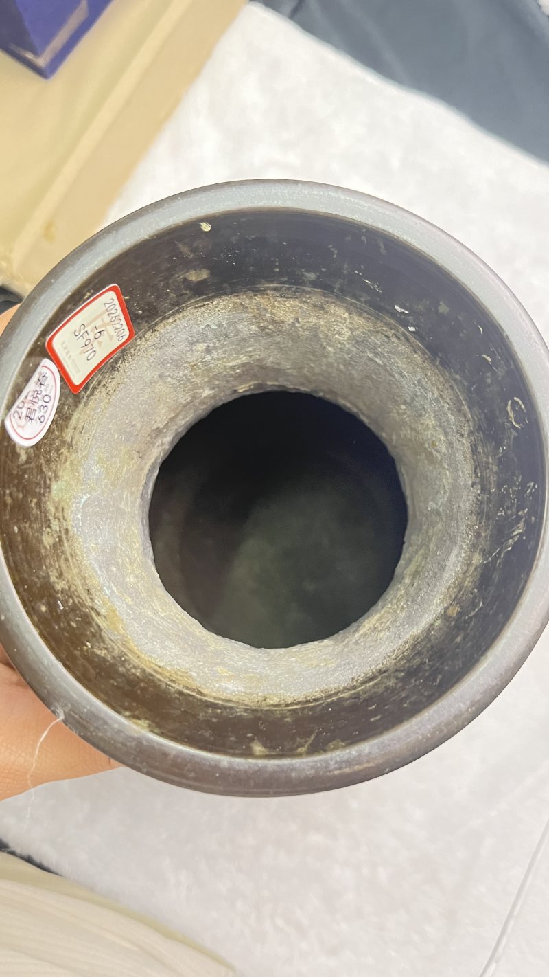 铜错金凤鸟纹双耳瓶 - 图7