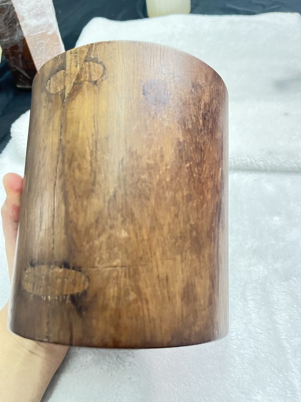 黄花梨笔筒 - 图5