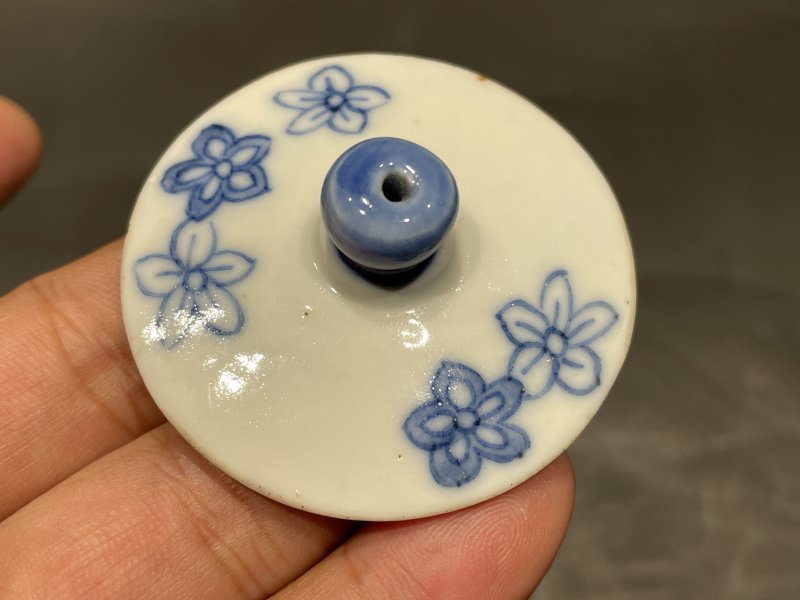 清中期 青花饮中八仙诗文四方壶 - 图6